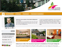 Tablet Screenshot of klinik-fallingbostel.de